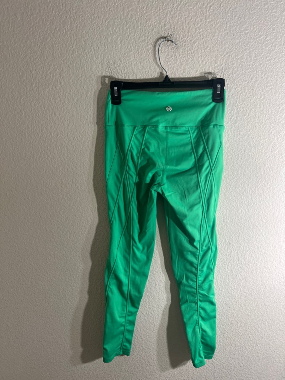 Lilly Pulitzer Luxletic S UPF 50+ Logo Weekender High- rise Leggings Green NWOT - Picture 4 of 4